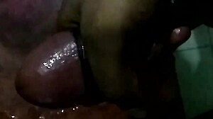 HD-video van zwarte grote lul cumshot