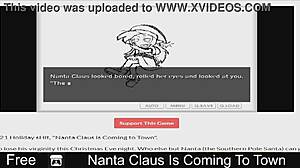 이 에로틱한 비디오로 Nanta Claus를 준비하세요