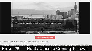 Przygotuj się na Nanta Claus w tym erotycznym filmie