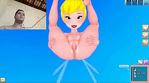 Tecknad porrspel Tinker Bell Hentai animerad grafik