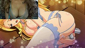 MelinaMXs Hentai Mankitsu sorozat folytatódik egy szerencsés sráccal, aki szexel a munkatársaival